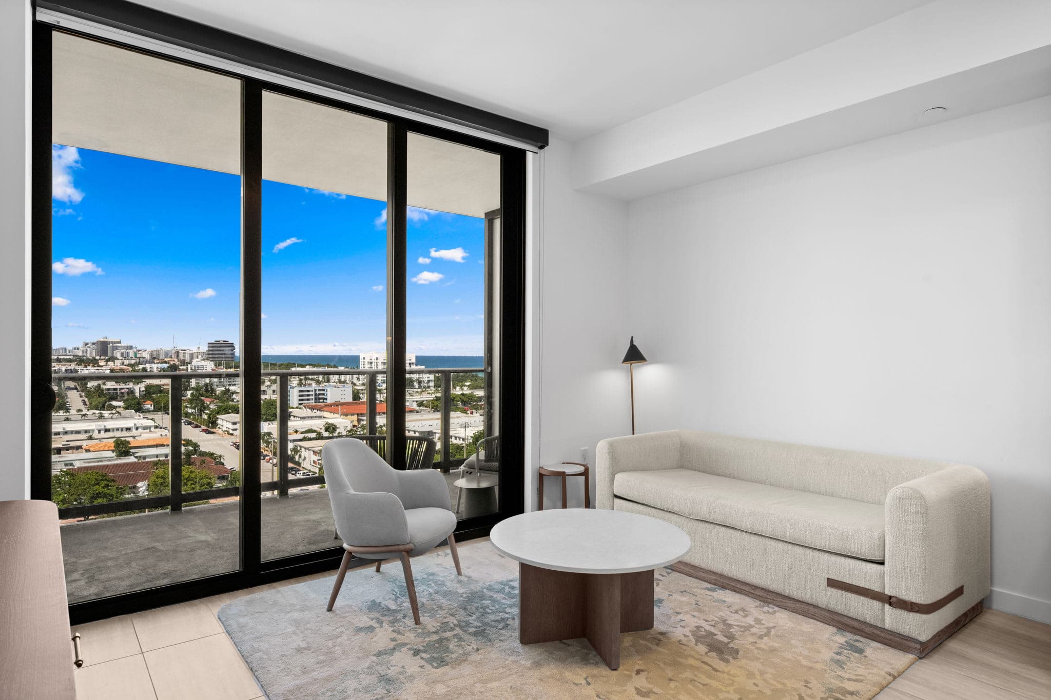 Luxury Miami Beach Escape Pool, Balcony & Beach at 72 Park
